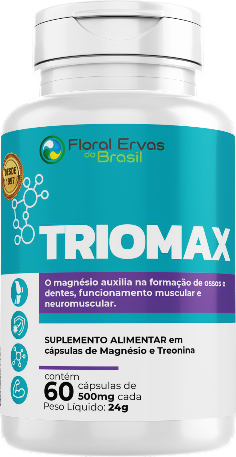 Triomax - 60 Cápsulas - Floral Ervas Do Brasil